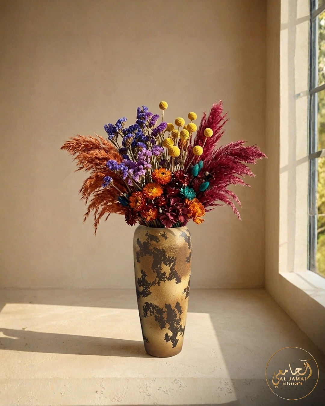 Vase texturé artisanal