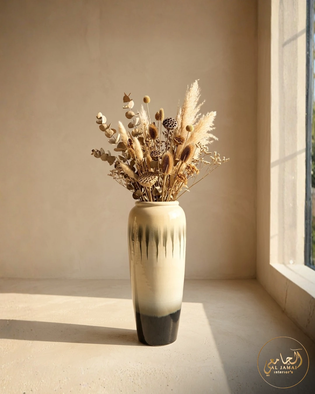 Vase bicolore